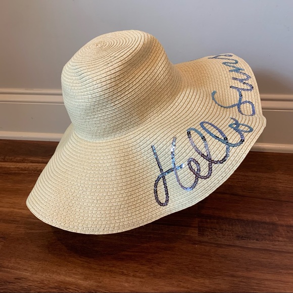 Chatties Floppy Sun Hat Hello Sunshine - Picture 3 of 11